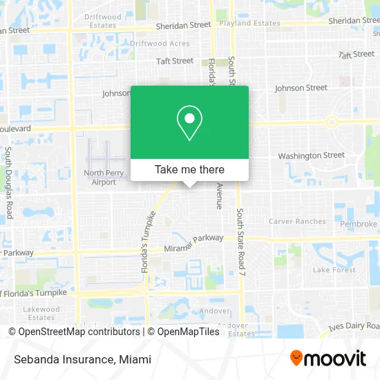 Sebanda Insurance map