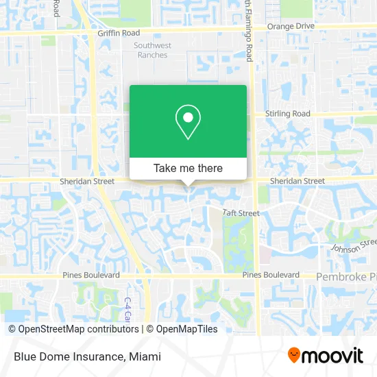 Blue Dome Insurance map