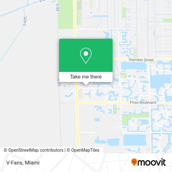 V-Fans map