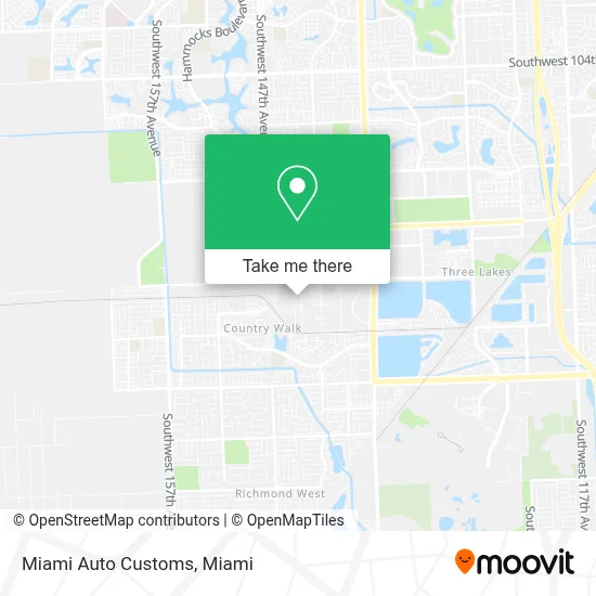 Miami Auto Customs map