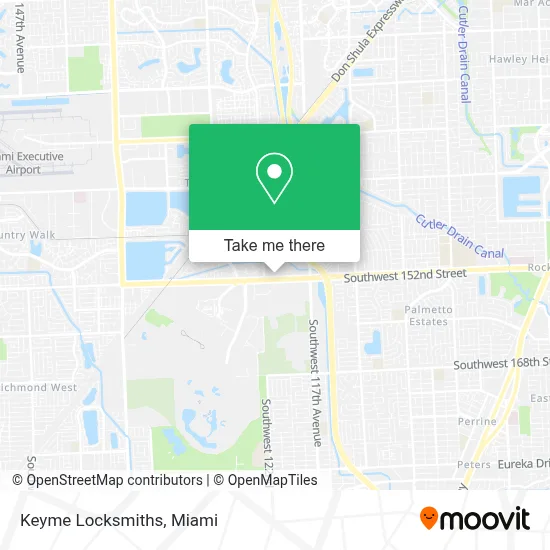Keyme Locksmiths map