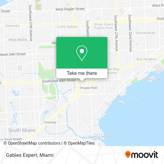 Gables Expert map