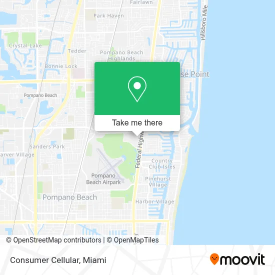 Consumer Cellular map
