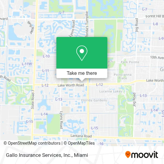 Gallo Insurance Services, Inc. map
