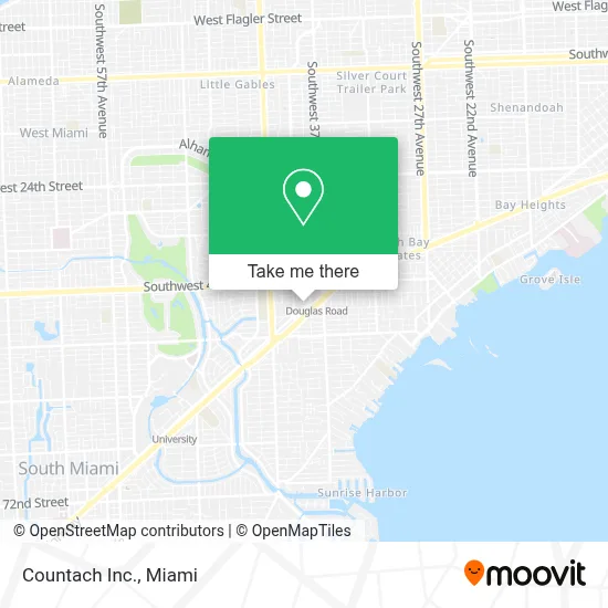 Countach Inc. map