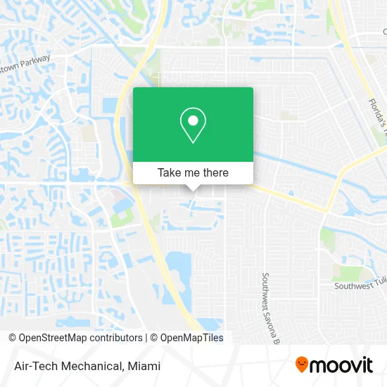 Air-Tech Mechanical map