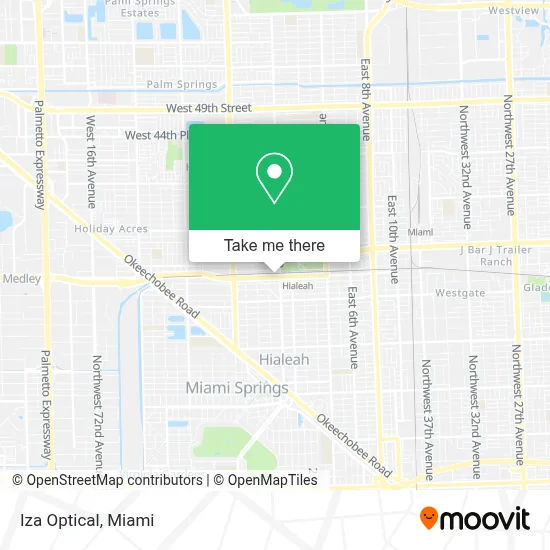 Iza Optical map