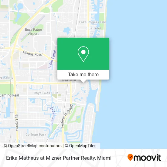 Erika Matheus at Mizner Partner Realty map