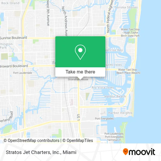Stratos Jet Charters, Inc. map