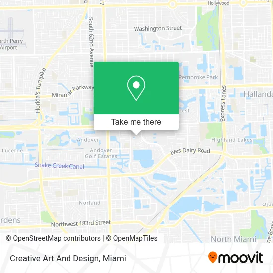Creative Art And Design map