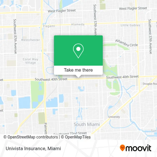 Univista Insurance map