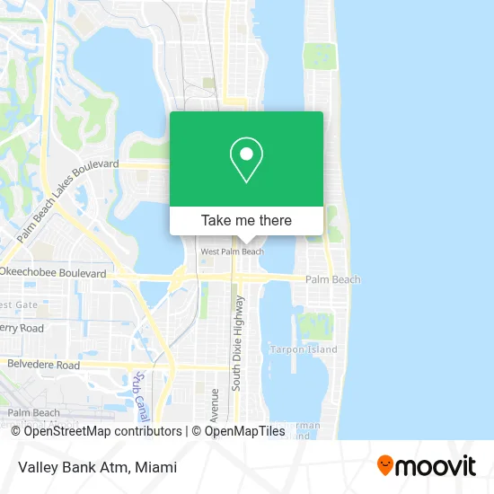 Valley Bank Atm map
