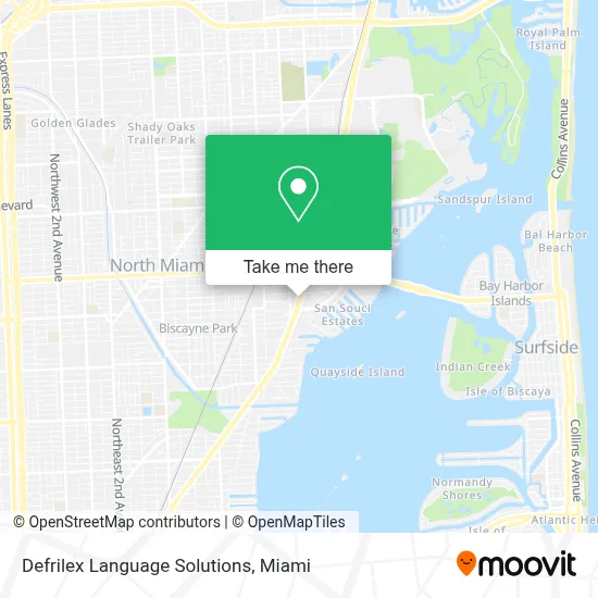 Defrilex Language Solutions map