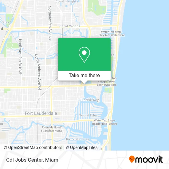 Cdl Jobs Center map