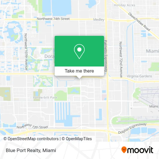 Blue Port Realty map