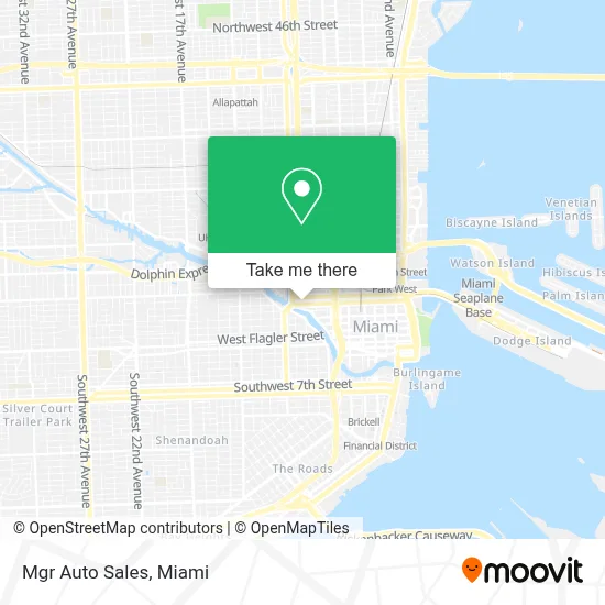 Mgr Auto Sales map