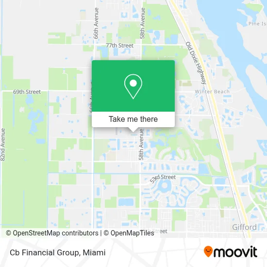 Cb Financial Group map