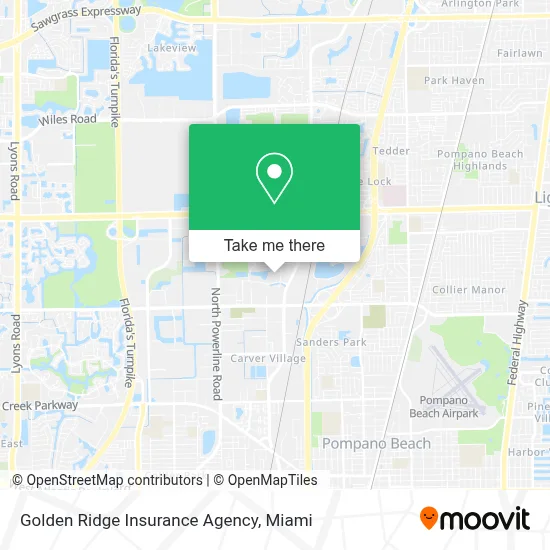 Golden Ridge Insurance Agency map