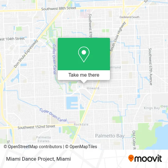 Miami Dance Project map