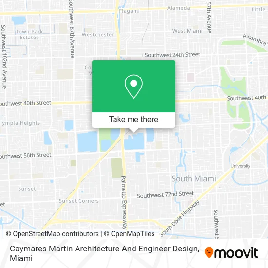 Caymares Martin Architecture And Engineer Design map