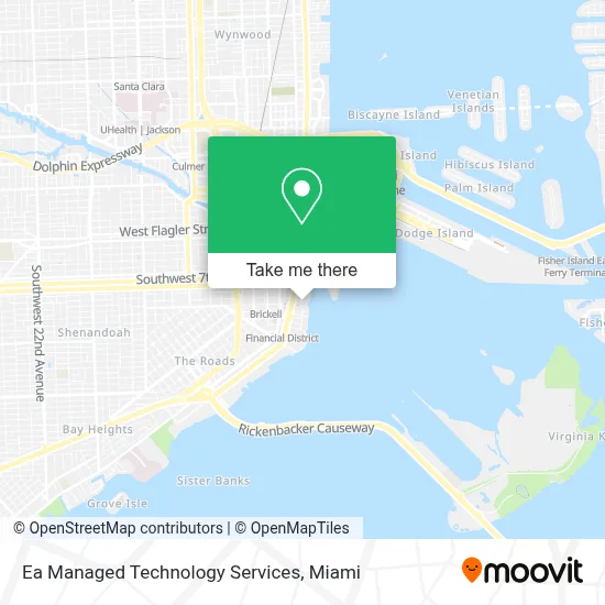 Ea Managed Technology Services map