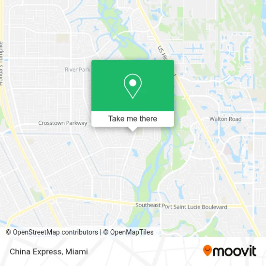 China Express map