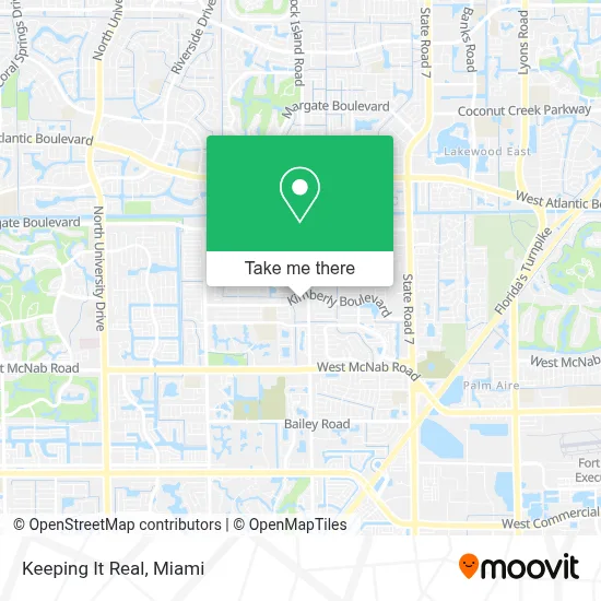 Keeping It Real map