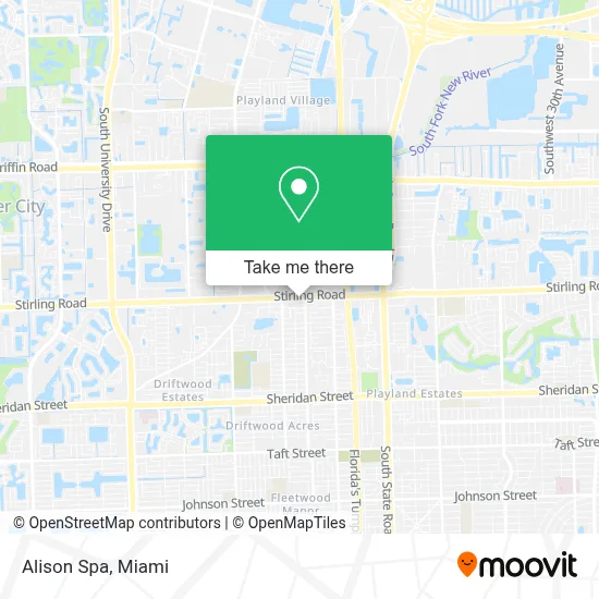 Alison Spa map