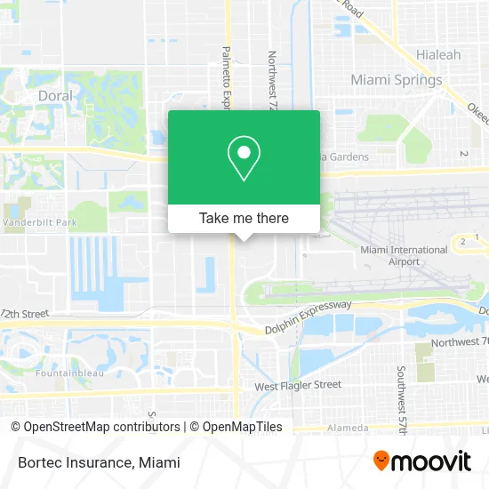 Bortec Insurance map