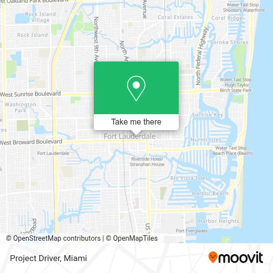 Project Driver map