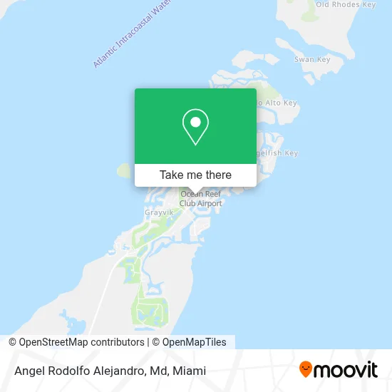 Angel Rodolfo Alejandro, Md map
