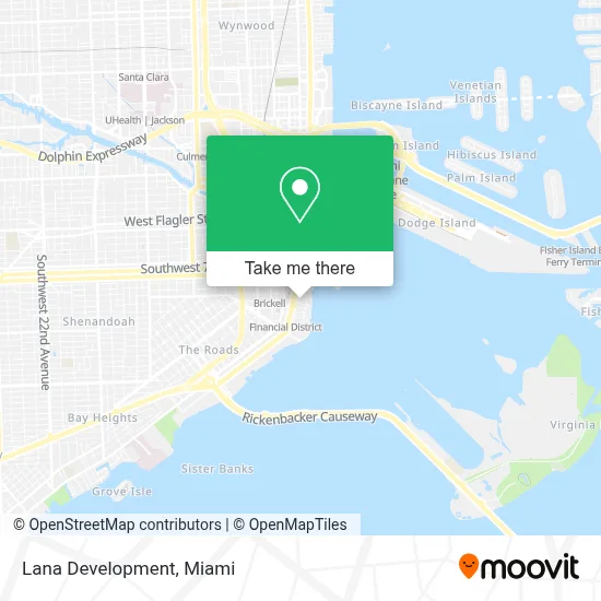Lana Development map
