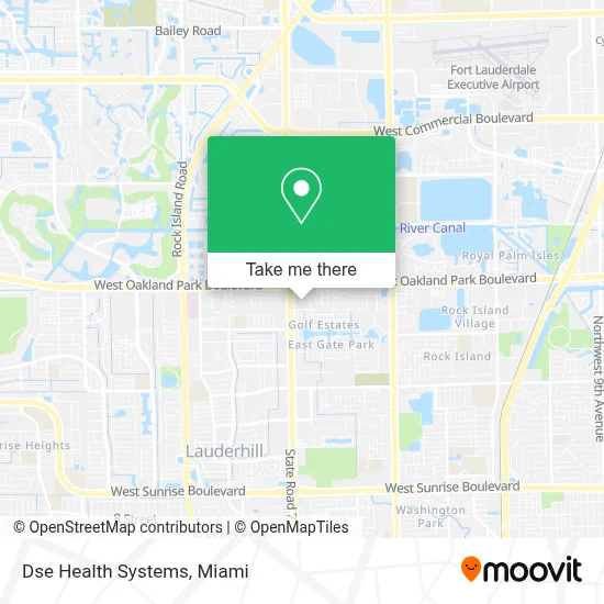 Dse Health Systems map