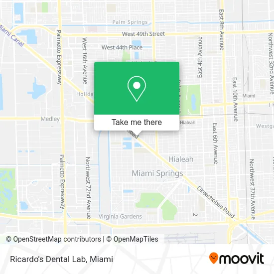 Ricardo's Dental Lab map