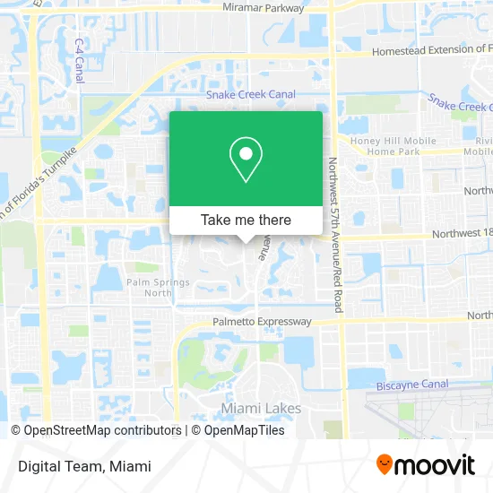 Digital Team map