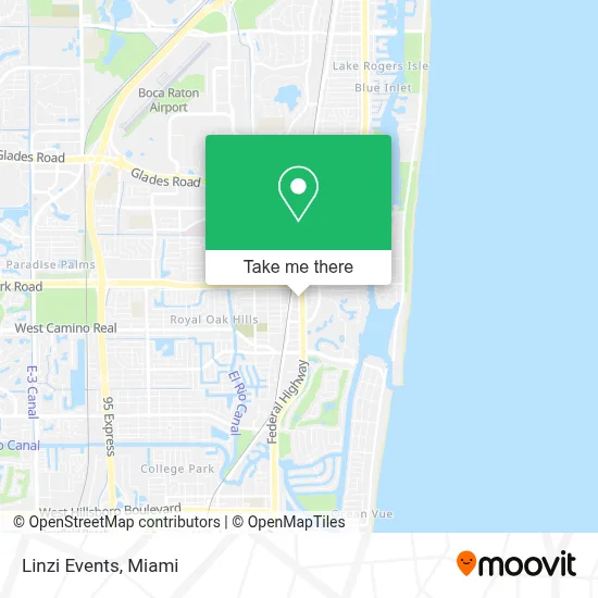 Linzi Events map