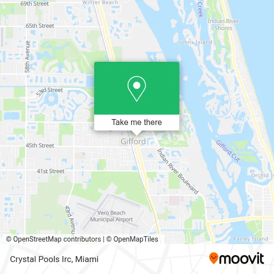 Crystal Pools Irc map