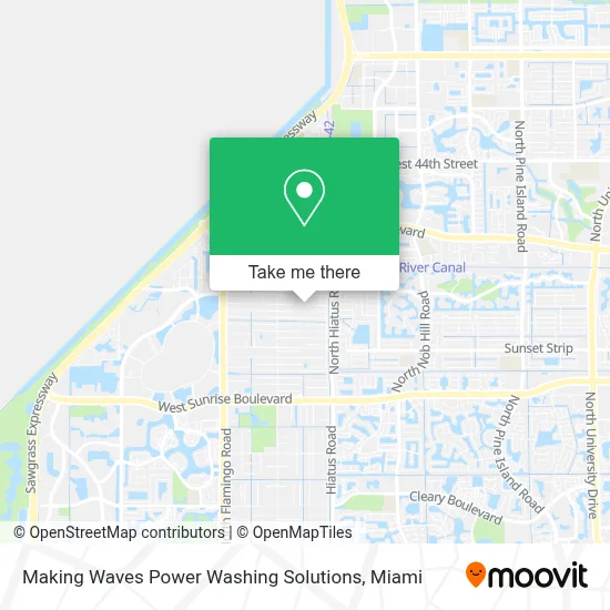 Making Waves Power Washing Solutions map