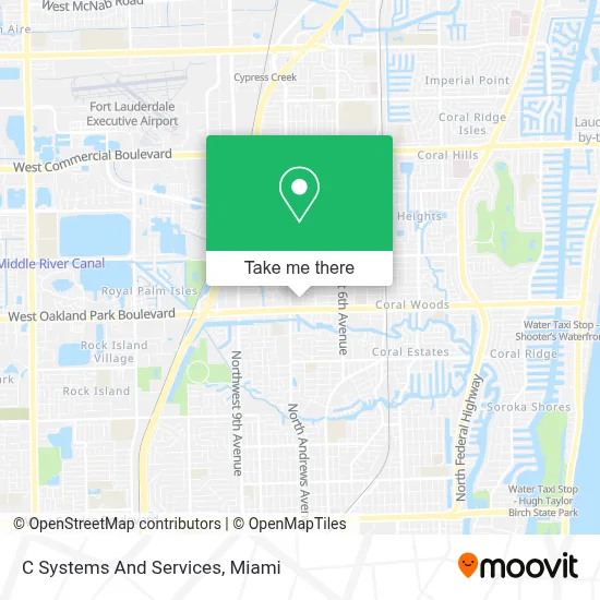 C Systems And Services map