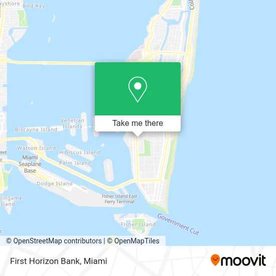 First Horizon Bank map