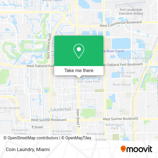 Coin Laundry map