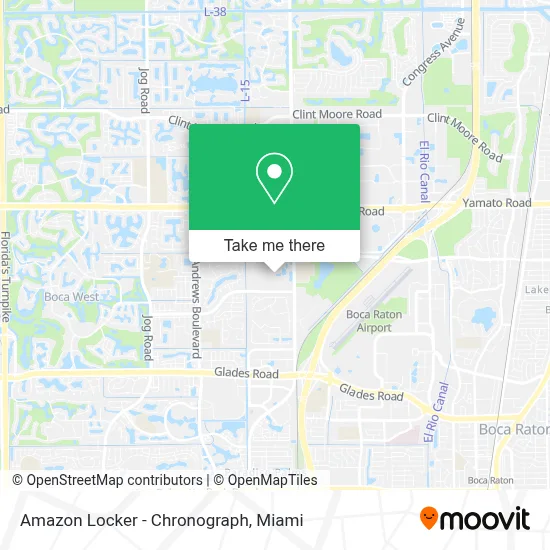 Amazon Locker - Chronograph map