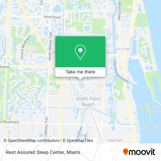 Rest Assured Sleep Center map