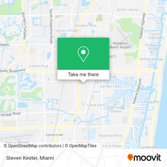 Steven Kester map