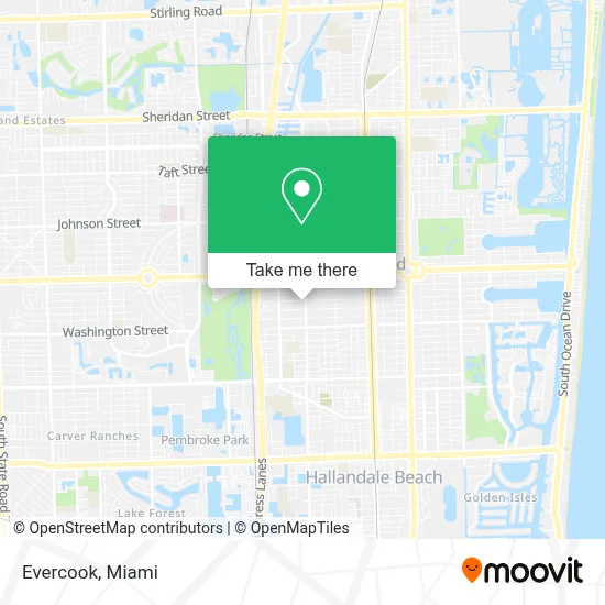 Evercook map