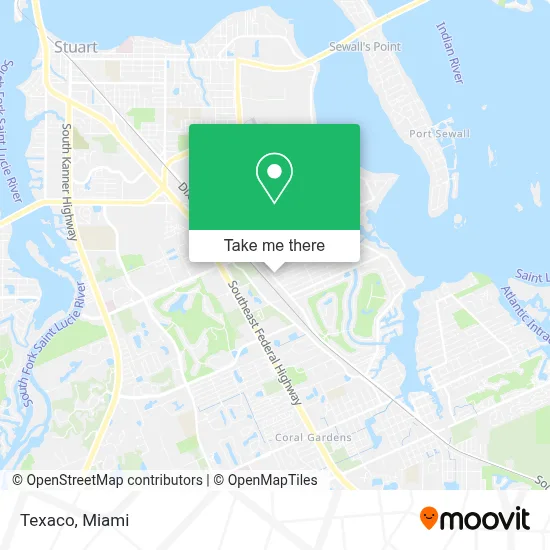 Texaco map