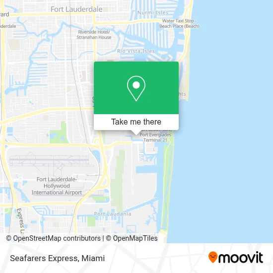Seafarers Express map