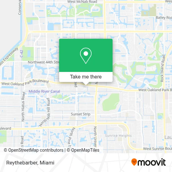 Reythebarber map