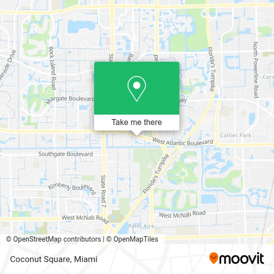 Coconut Square map