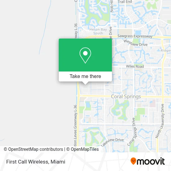 First Call Wireless map